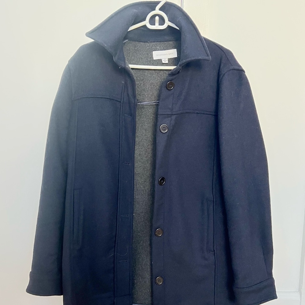 Something Navy - Navy Fall Peacoat